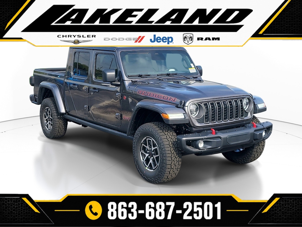 New 2026 Jeep Gladiator RUBICON X 4X4 Pickup