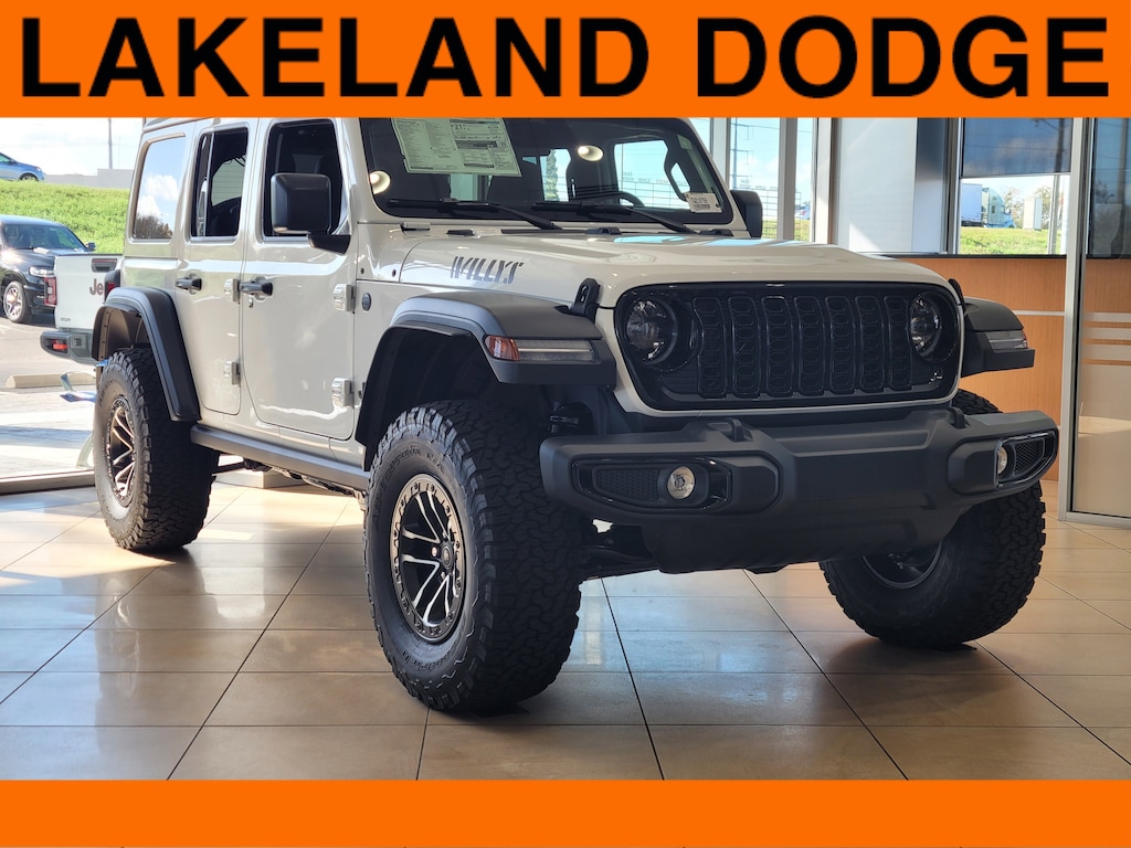 New 2026 Jeep Wrangler 4-DOOR WILLYS Sport Utility