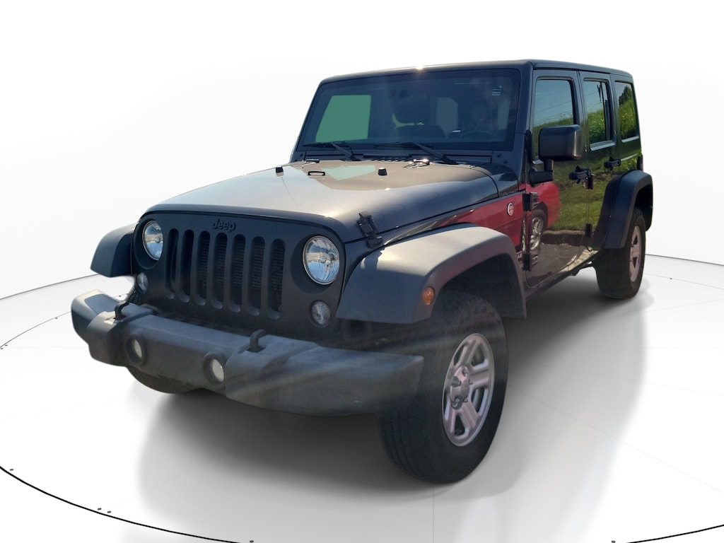 Used 2017 Jeep Wrangler JK Unlimited Sport 4x4 SUV