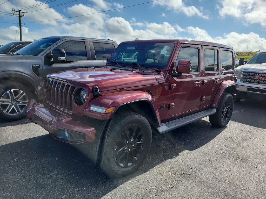 Used 2021 Jeep Wrangler Unlimited Sahara SUV