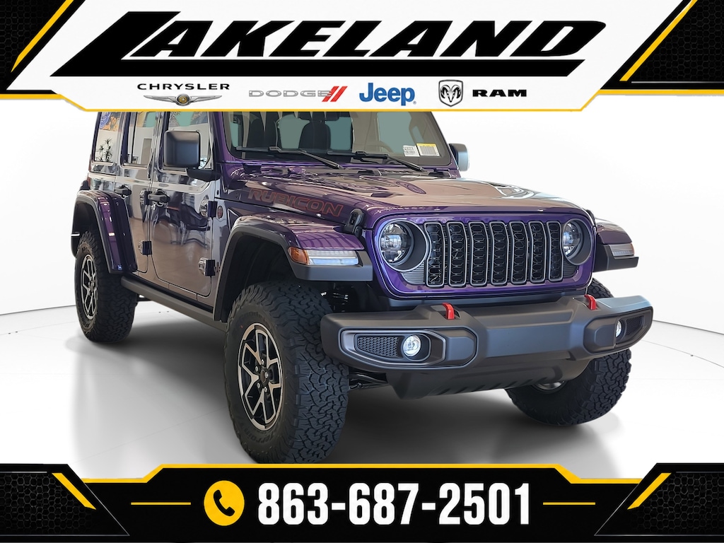 New 2026 Jeep Wrangler 4-DOOR RUBICON Sport Utility