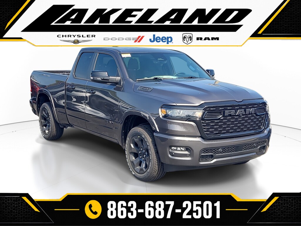 New 2026 Ram 1500 BIG HORN QUAD CAB 4X4 6'4 BOX Pickup