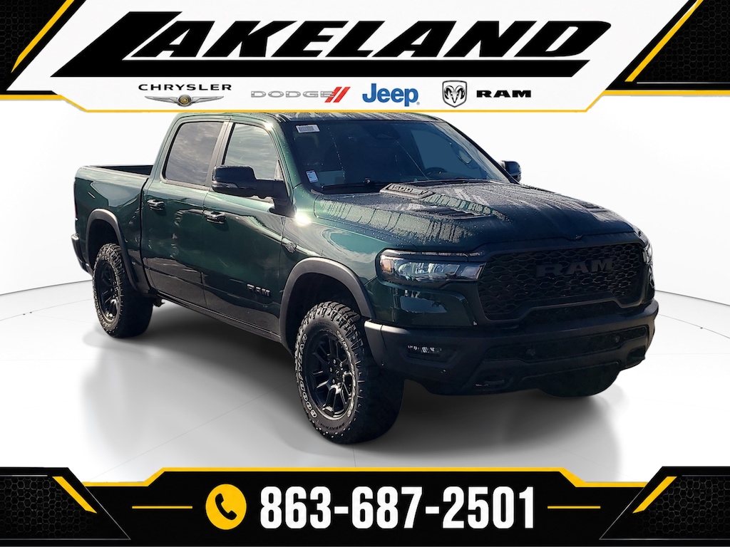 New 2027 Ram 1500 REBEL CREW CAB 4X4 5'7 BOX Pickup