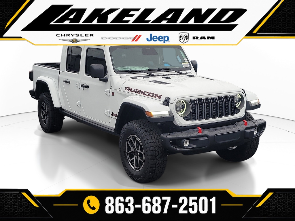 New 2026 Jeep Gladiator RUBICON X 4X4 Pickup