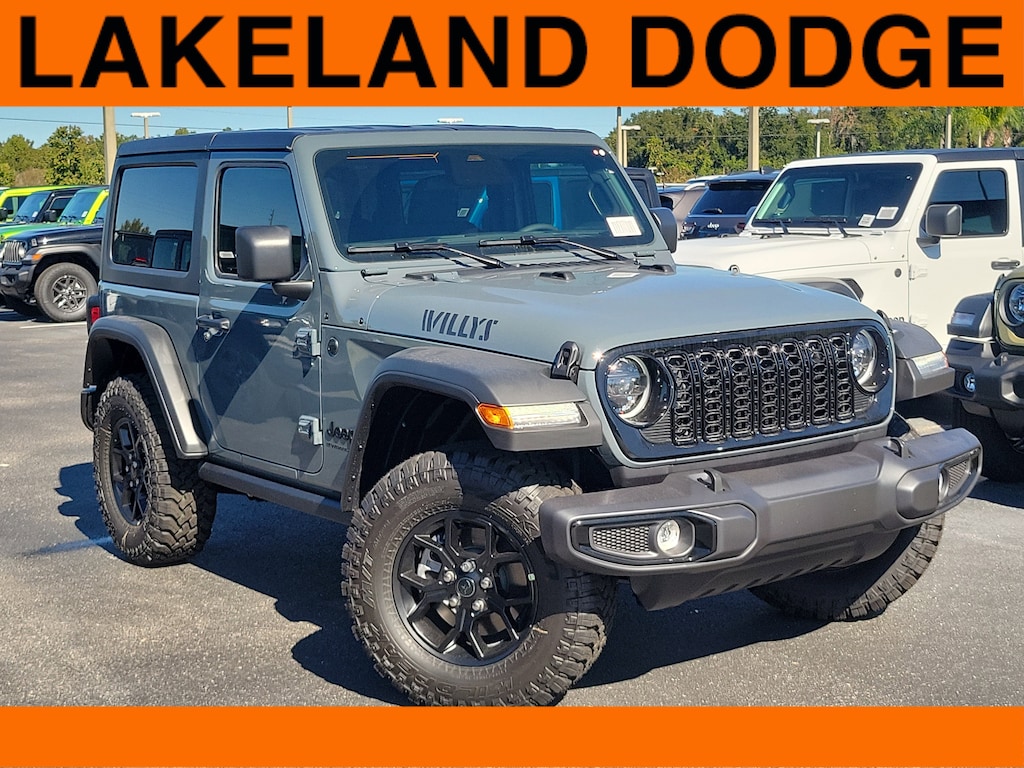 New 2026 Jeep Wrangler 2-DOOR WILLYS Sport Utility