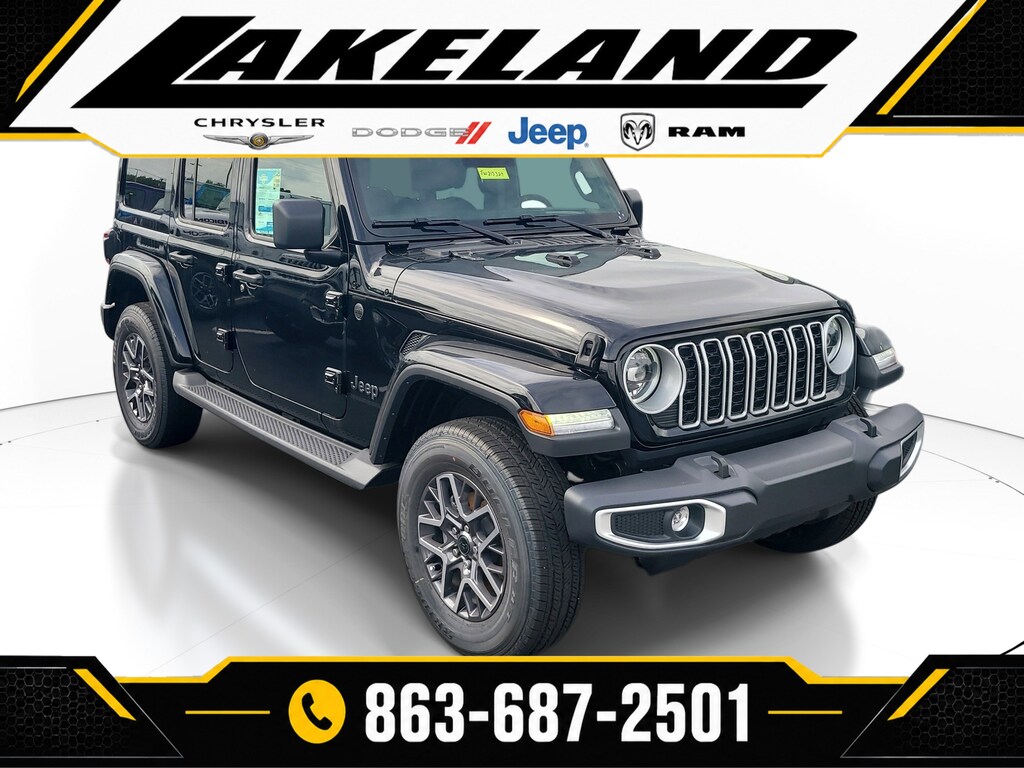 New 2026 Jeep Wrangler 4-DOOR SAHARA Sport Utility