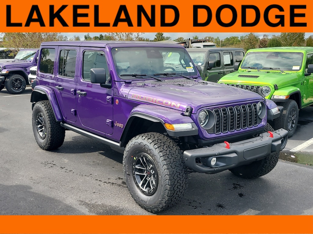 New 2026 Jeep Wrangler 4-DOOR RUBICON X Sport Utility