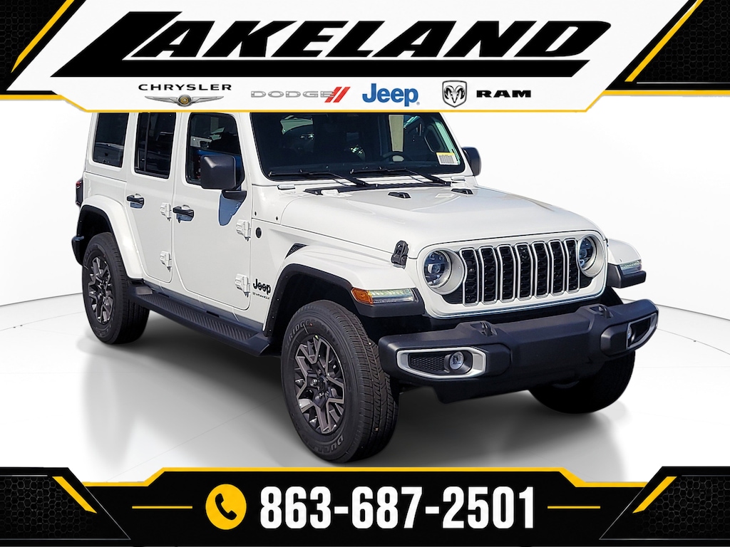 New 2026 Jeep Wrangler 4-DOOR SAHARA Sport Utility