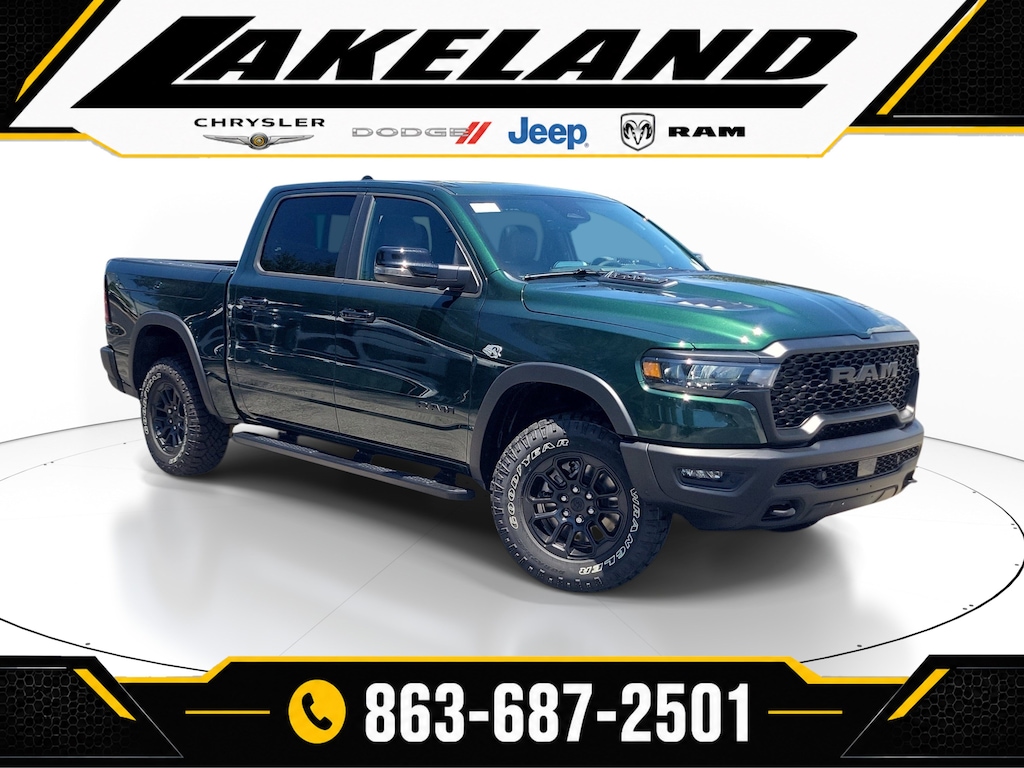 New 2026 Ram 1500 REBEL CREW CAB 4X4 5'7 BOX Pickup