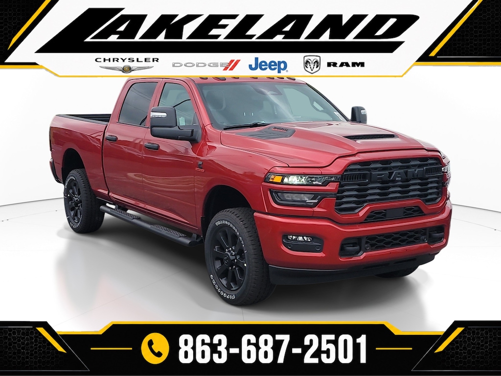 New 2026 Ram 2500 BLACK EXPRESS CREW CAB 4X4 6'4 BOX Pickup