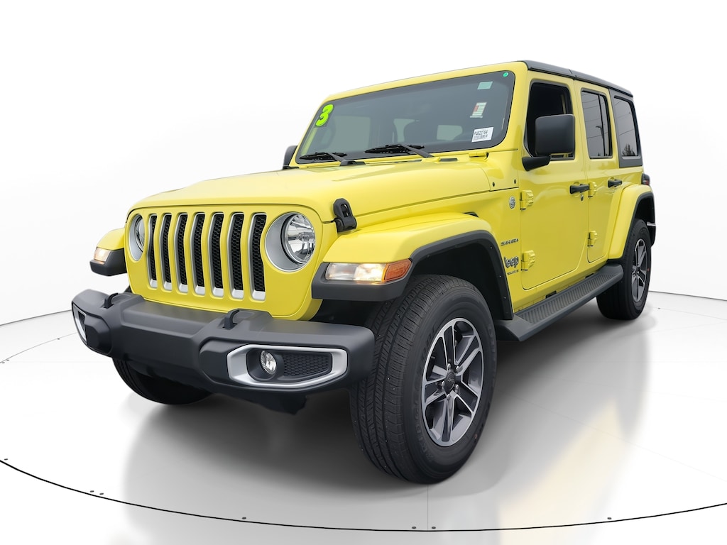 Used 2023 Jeep Wrangler 4-DOOR SAHARA 4X4 SUV