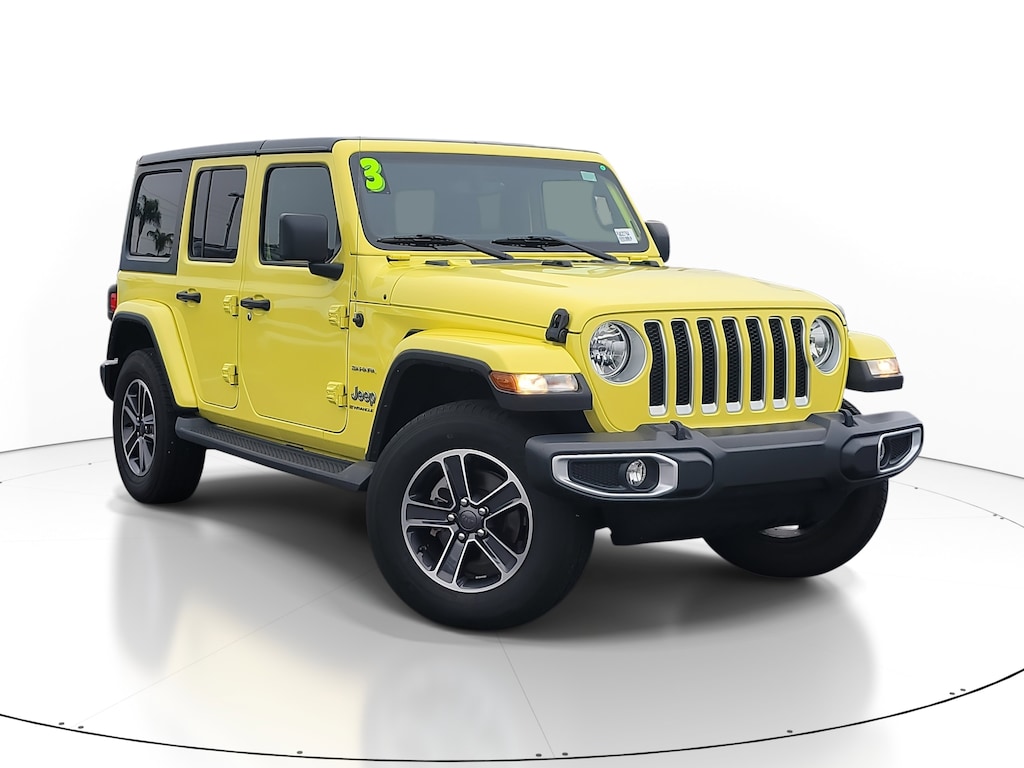 Used 2023 Jeep Wrangler 4-DOOR SAHARA 4X4 SUV