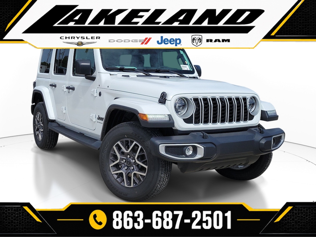 New 2026 Jeep Wrangler 4-DOOR SAHARA Sport Utility