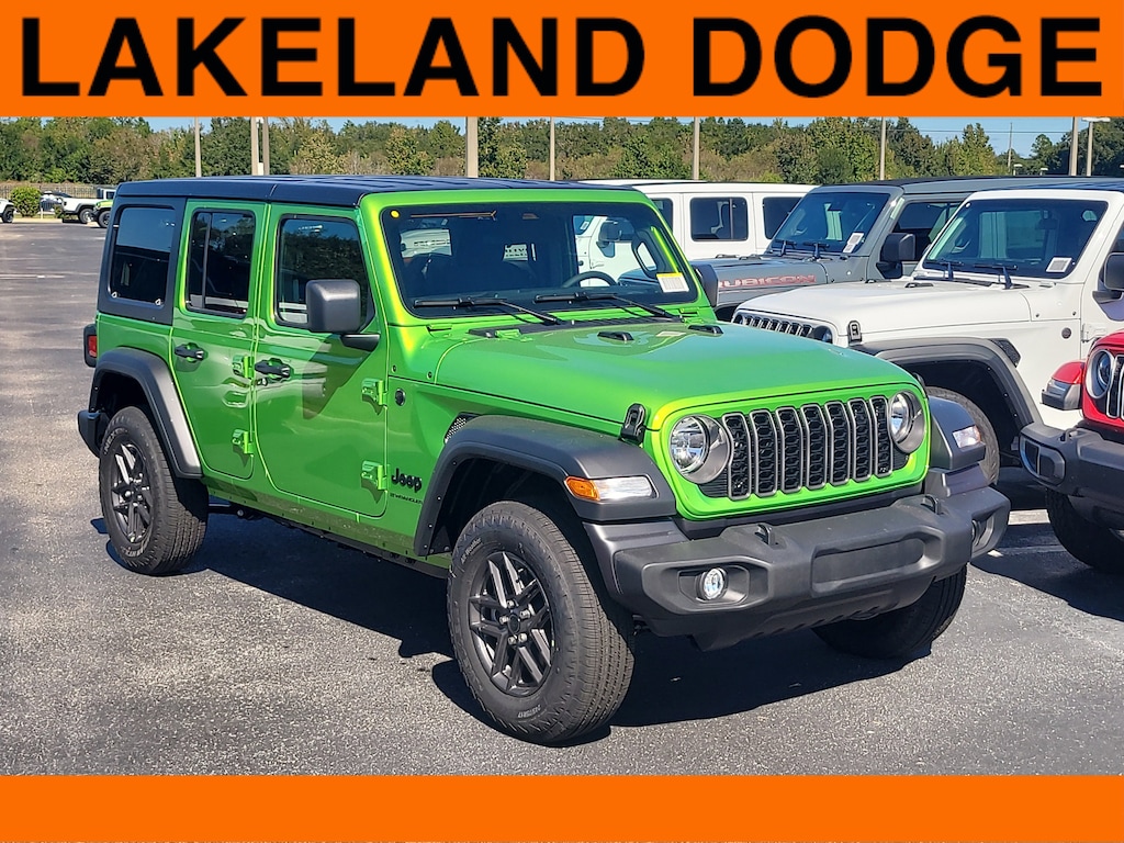 New 2026 Jeep Wrangler 4-DOOR SPORT S Sport Utility