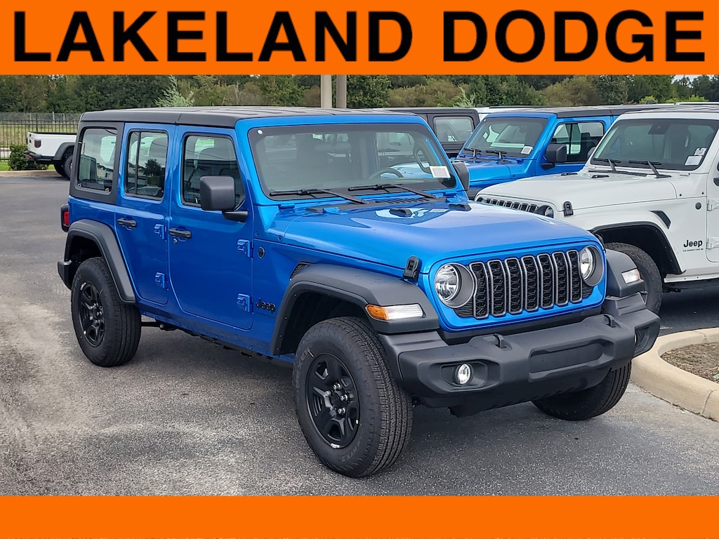 New 2026 Jeep Wrangler 4-DOOR SPORT Sport Utility