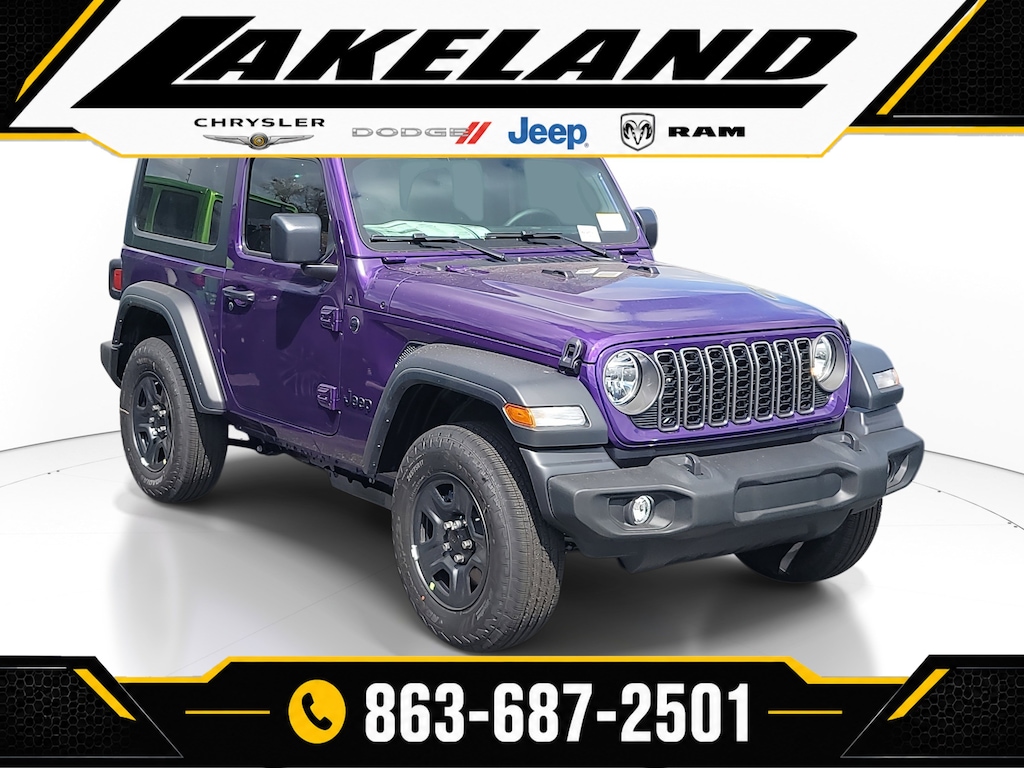 New 2026 Jeep Wrangler 2-DOOR SPORT Sport Utility