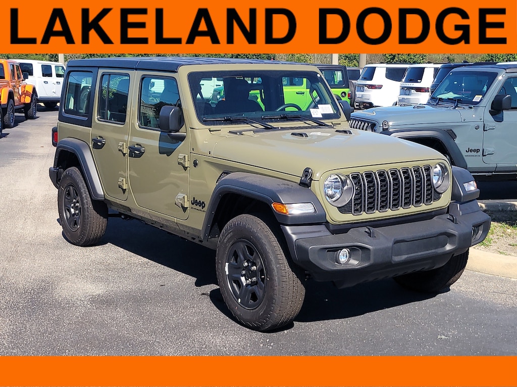 New 2026 Jeep Wrangler 4-DOOR SPORT Sport Utility
