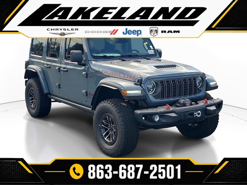 New 2026 Jeep Wrangler 4-DOOR RUBICON X Sport Utility