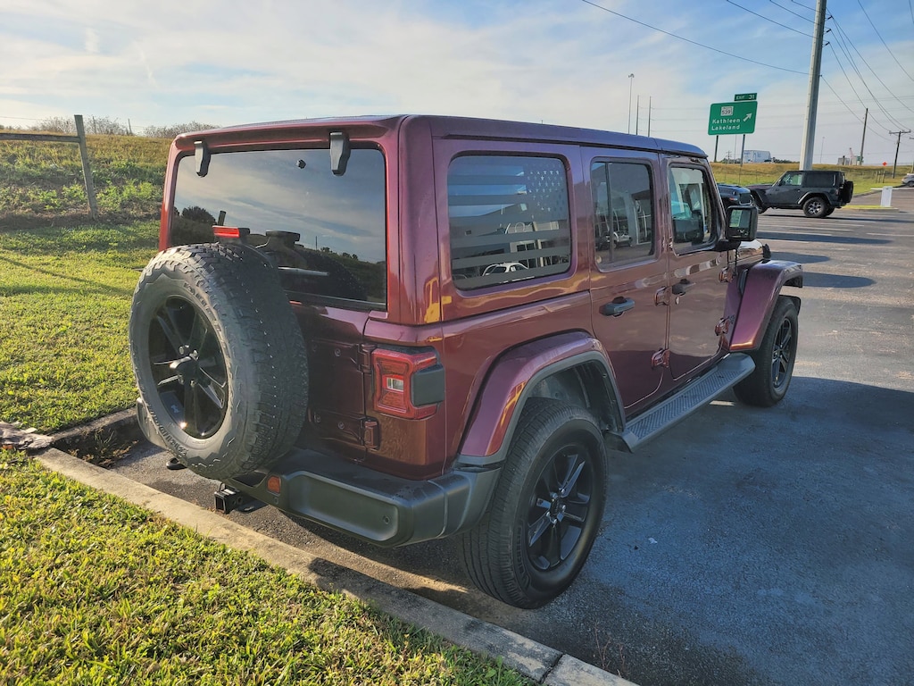 Used 2021 Jeep Wrangler Unlimited Sahara SUV