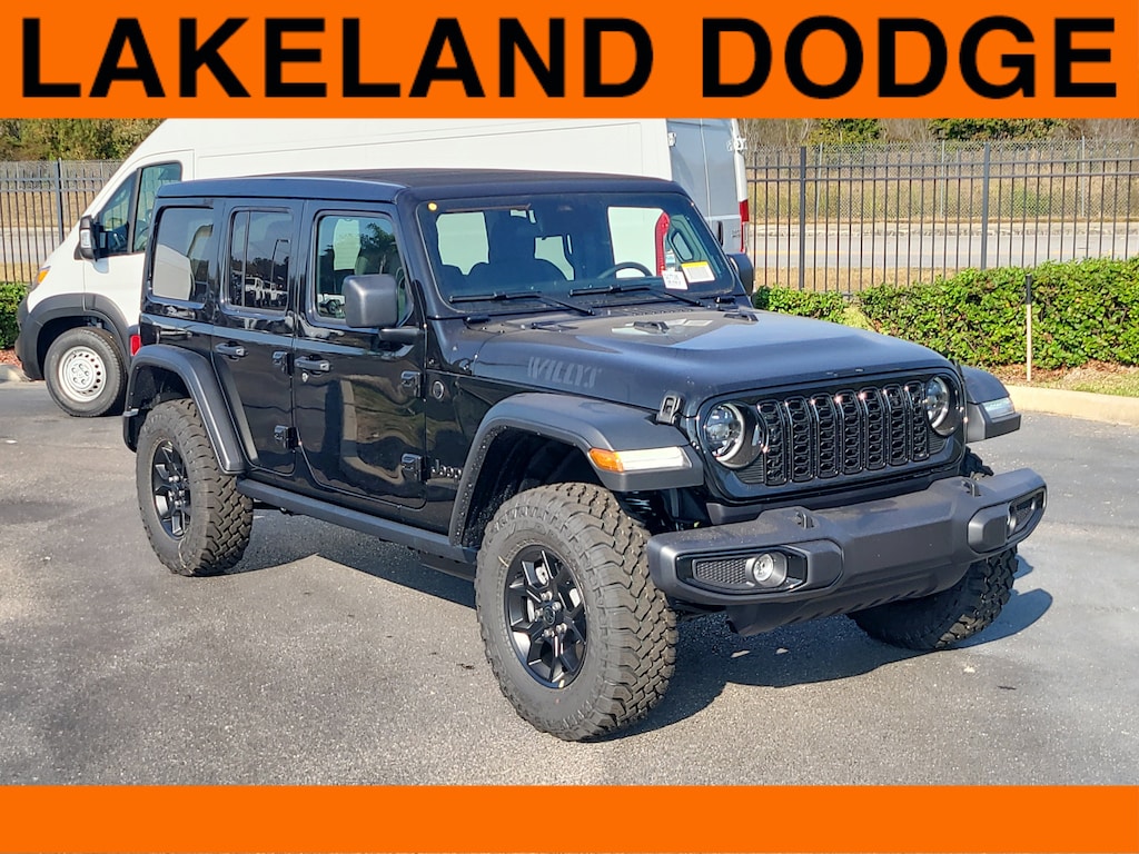 New 2026 Jeep Wrangler 4-DOOR WILLYS Sport Utility