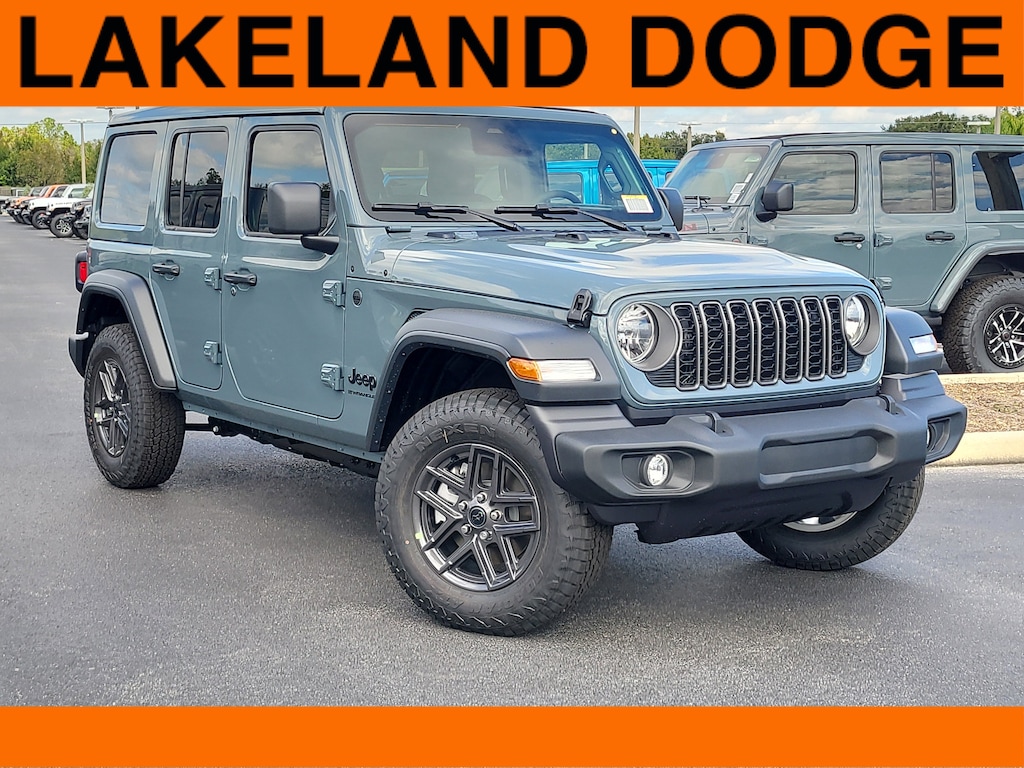New 2026 Jeep Wrangler 4-DOOR SPORT S Sport Utility