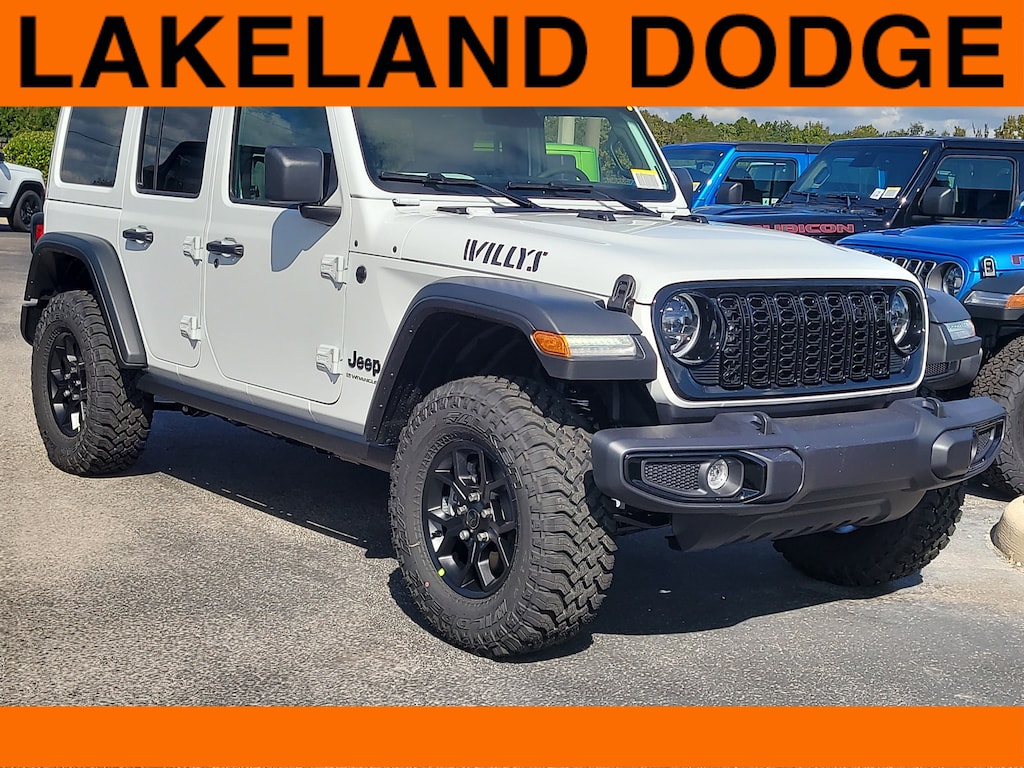 New 2026 Jeep Wrangler 4-DOOR WILLYS Sport Utility