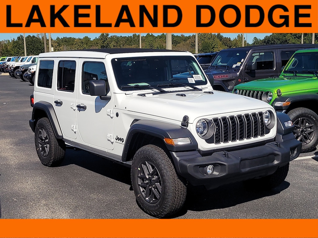 New 2026 Jeep Wrangler 4-DOOR SPORT S Sport Utility