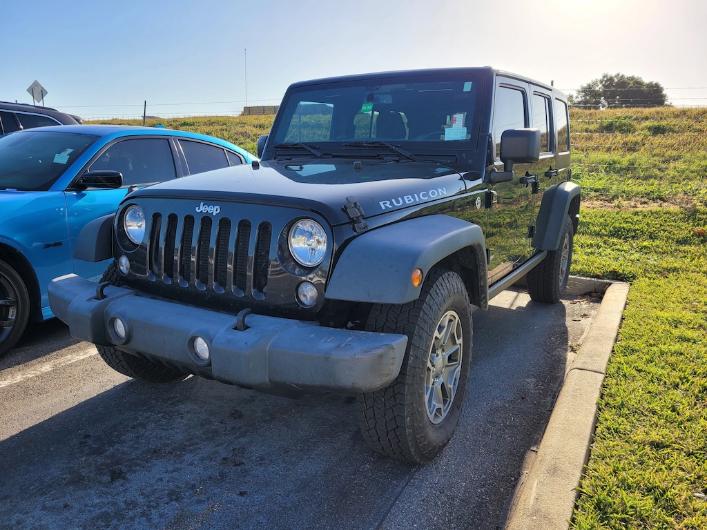 Used 2015 Jeep Wrangler Unlimited Rubicon 4x4 SUV