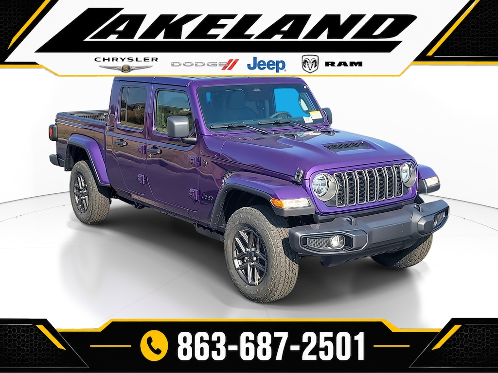 New 2026 Jeep Gladiator SPORT S 4X4 Pickup