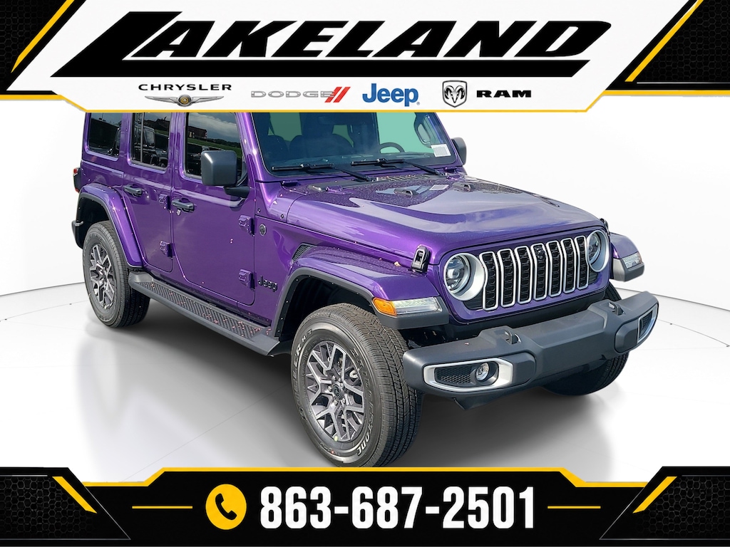New 2026 Jeep Wrangler 4-DOOR SAHARA Sport Utility