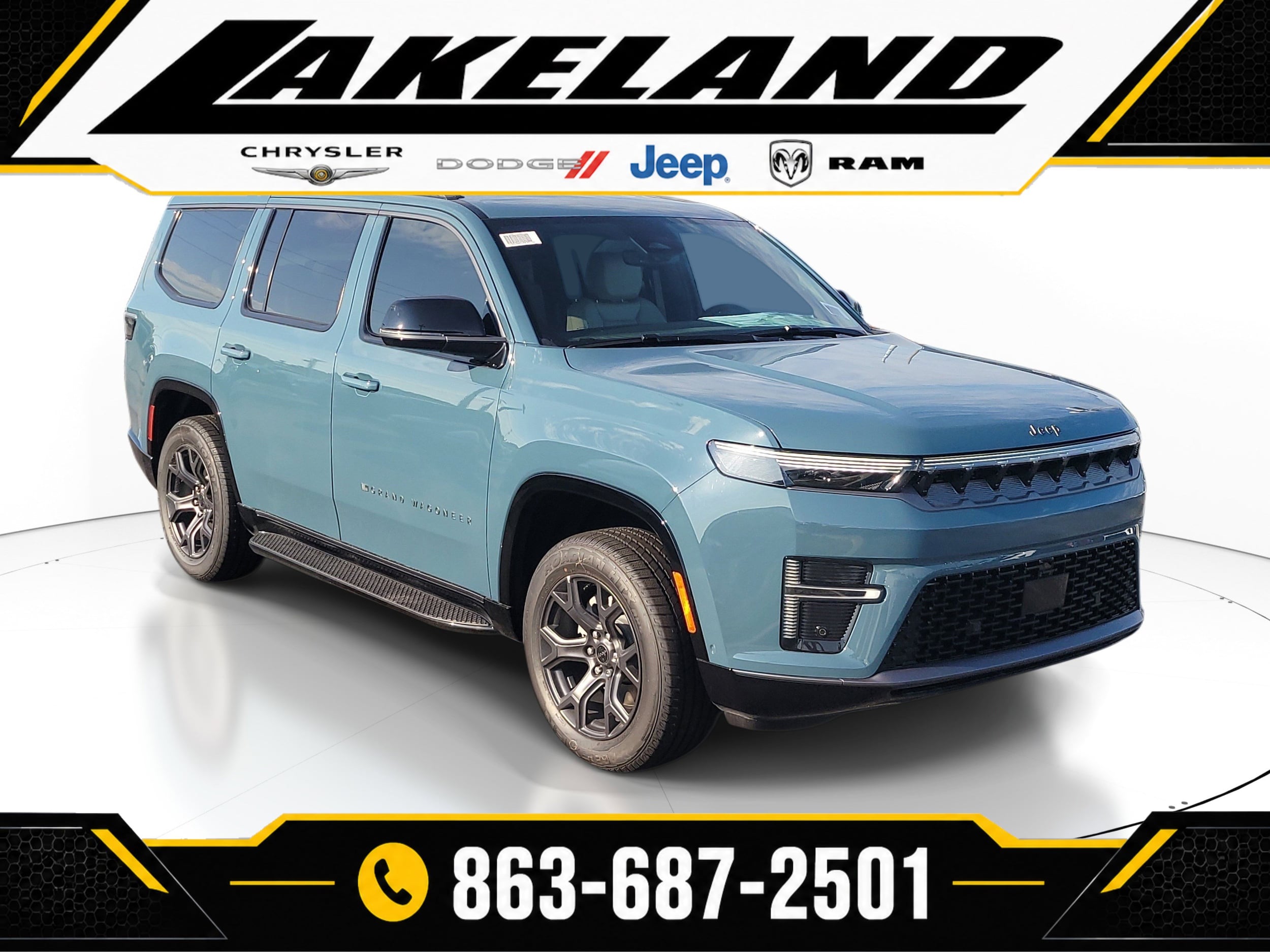 New 2026 Jeep Grand Wagoneer LIMITED ALTITUDE 4X4 For Sale