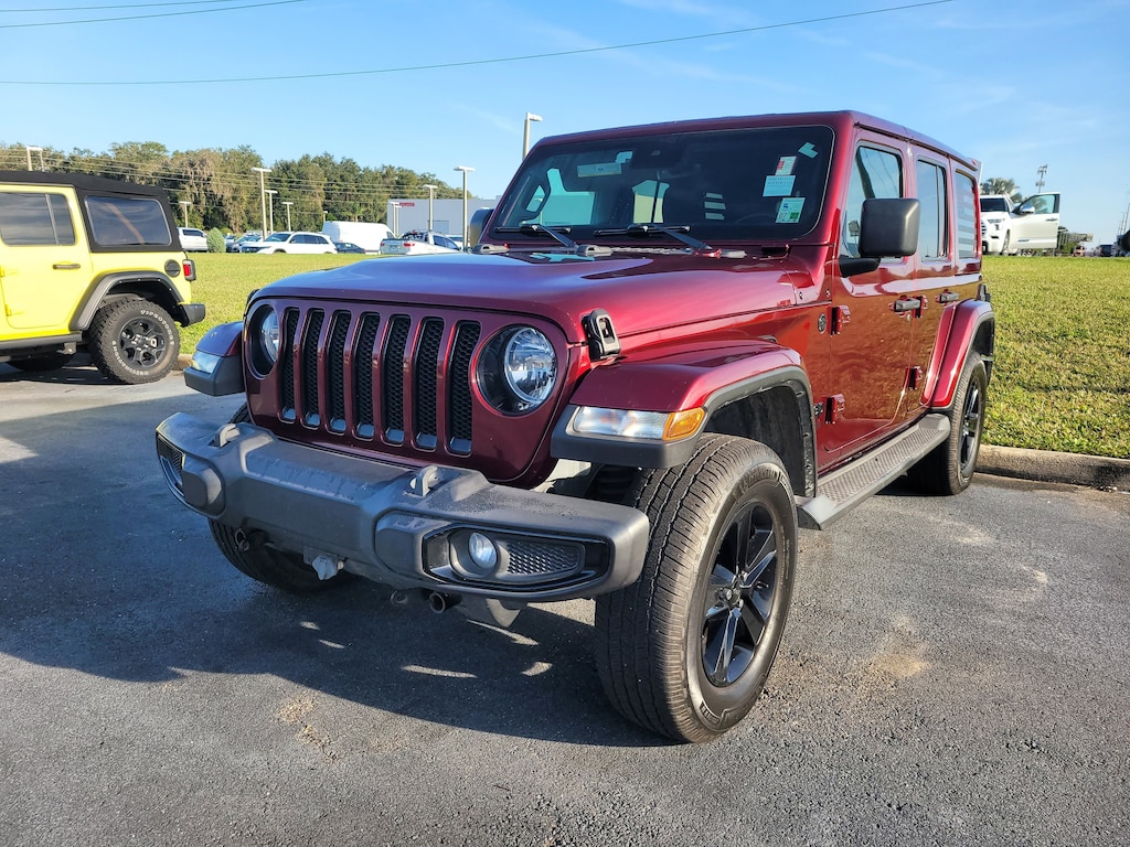Used 2021 Jeep Wrangler Unlimited Sahara SUV