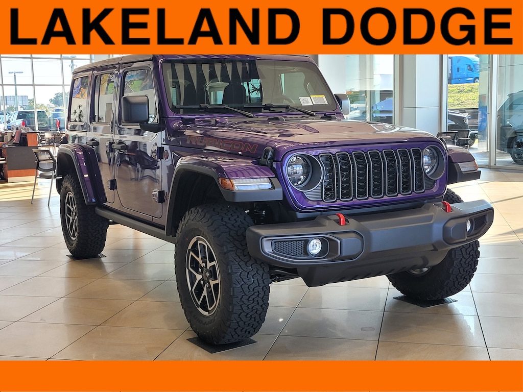 New 2026 Jeep Wrangler 4-DOOR RUBICON Sport Utility