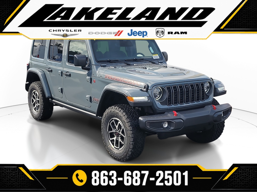 New 2026 Jeep Wrangler 4-DOOR RUBICON Sport Utility