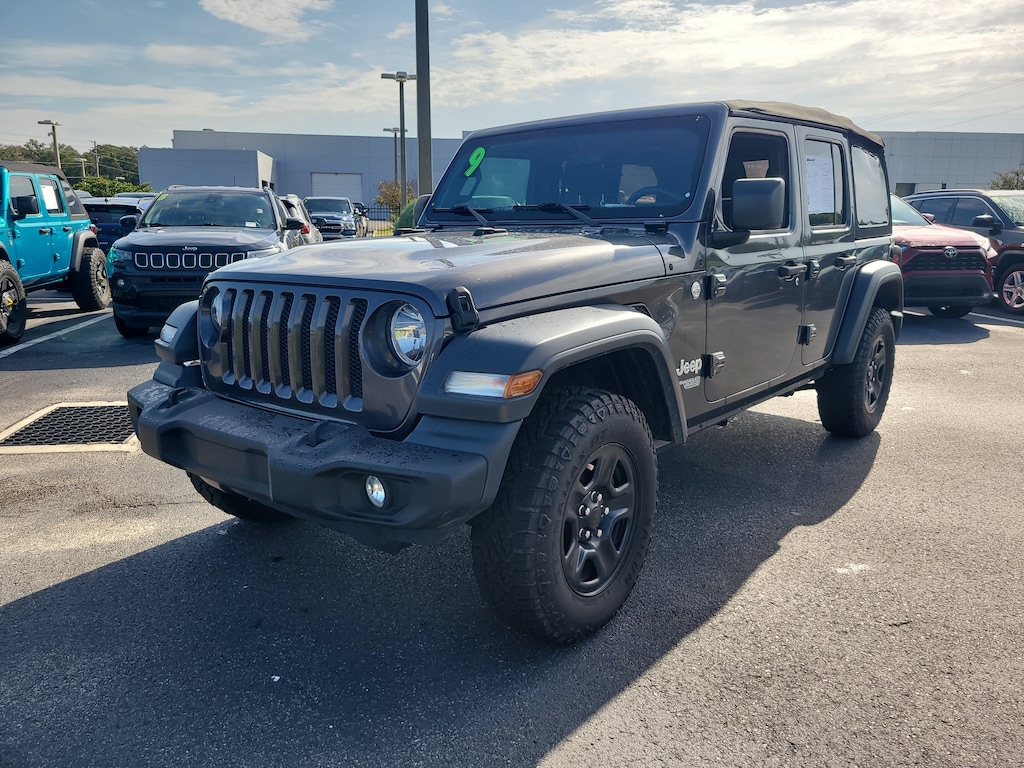 Used 2019 Jeep Wrangler Unlimited Sport 4x4 SUV