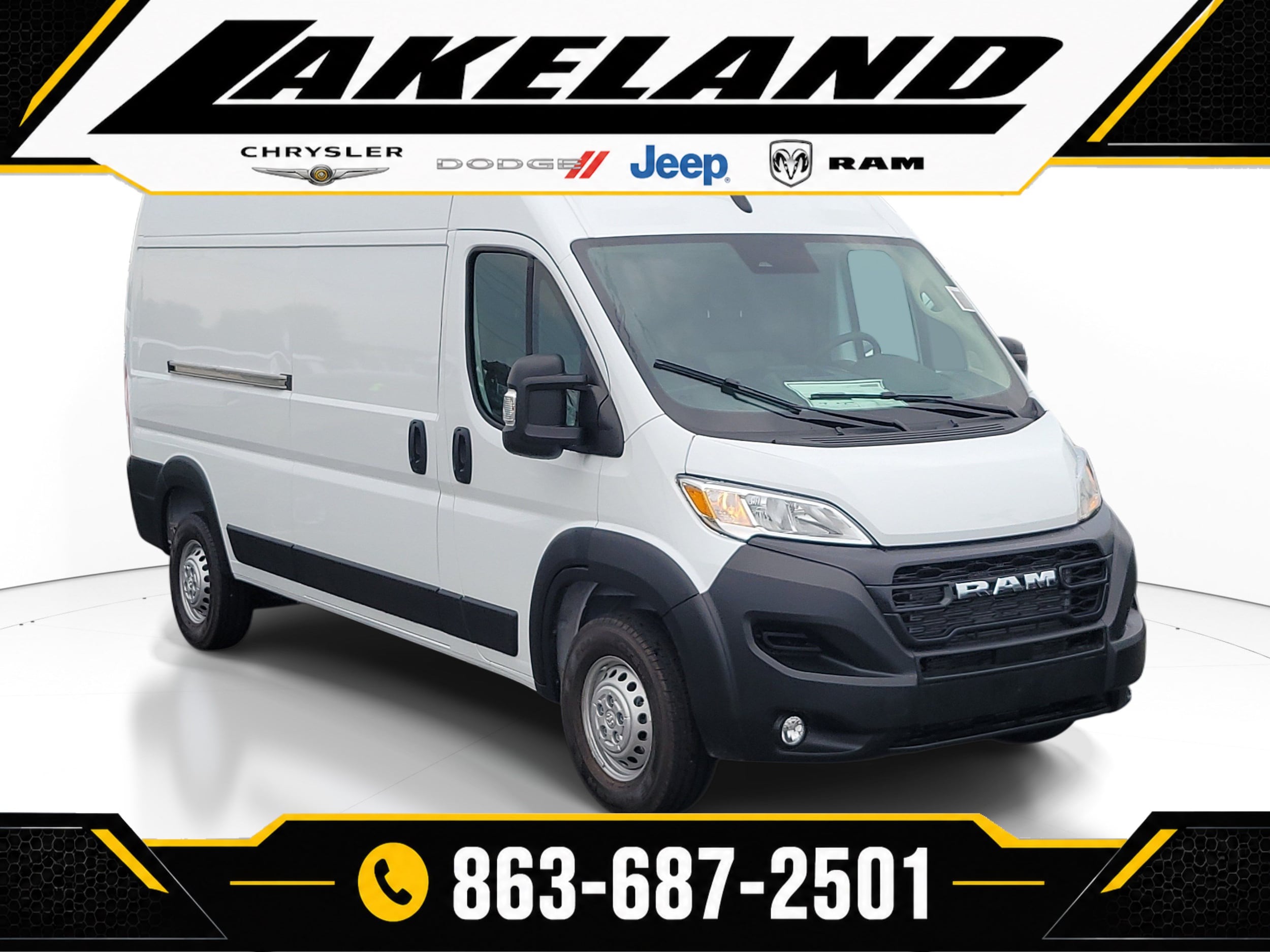 2026 RAM ProMaster Cargo Van Tradesman