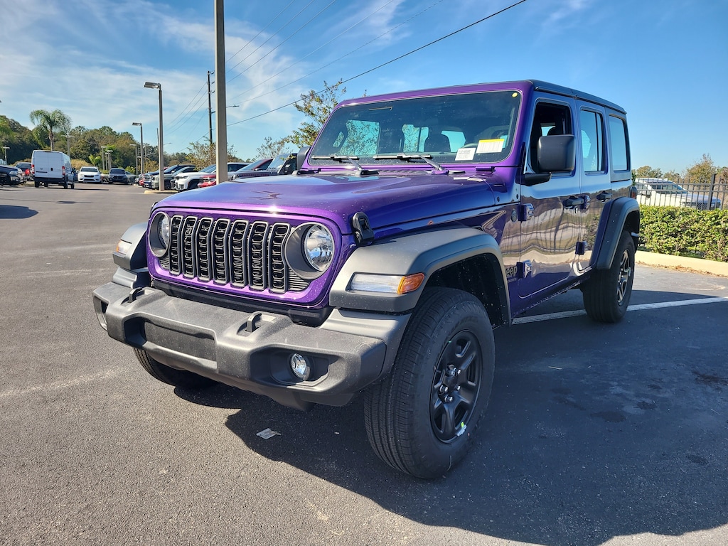 New 2026 Jeep Wrangler 4-DOOR SPORT Sport Utility