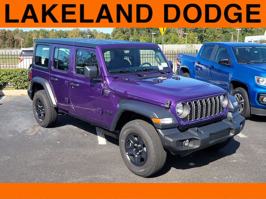 New 2026 Jeep Wrangler 4-DOOR SPORT Sport Utility