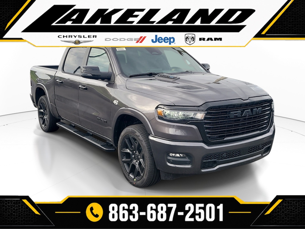 New 2026 Ram 1500 LARAMIE CREW CAB 4X4 5'7 BOX Pickup