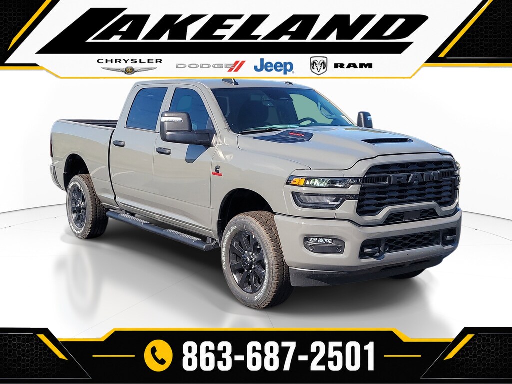 New 2026 Ram 2500 BLACK EXPRESS CREW CAB 4X4 6'4 BOX Pickup