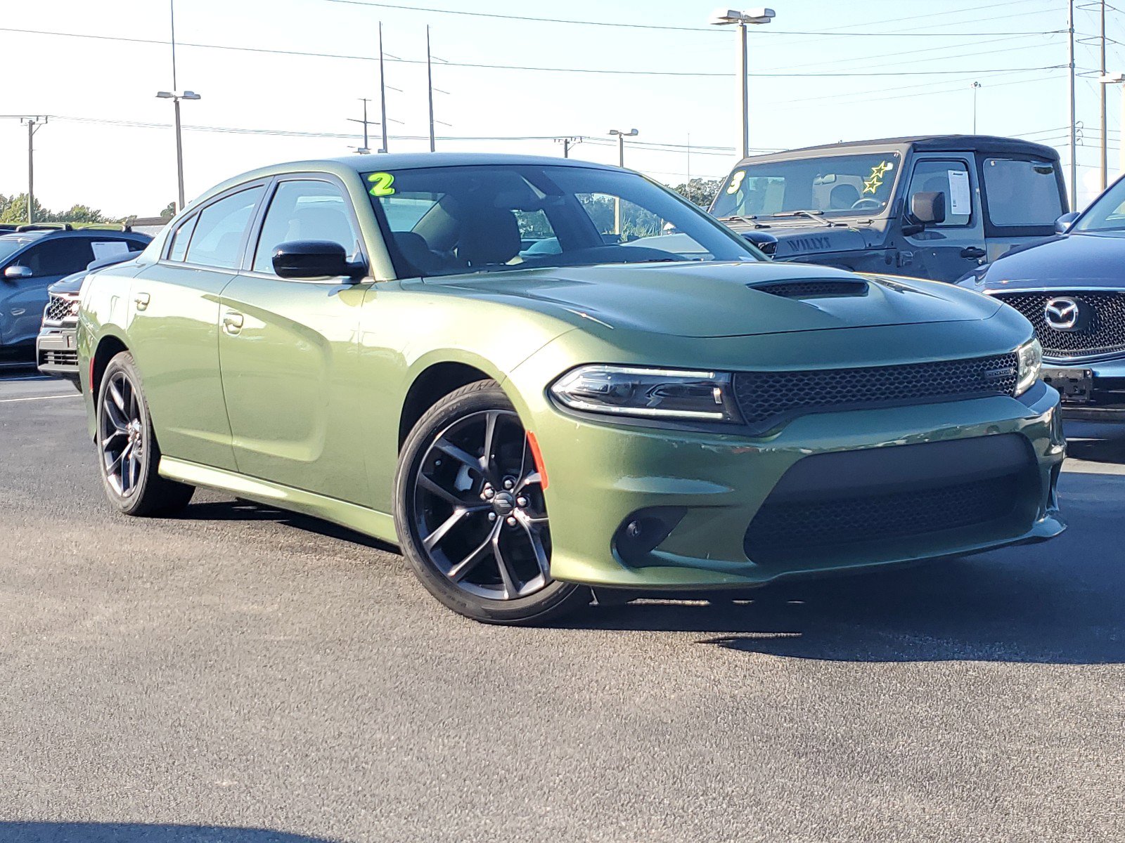 Used 2022 Dodge Charger GT with VIN 2C3CDXHG1NH232500 for sale in Lakeland, FL