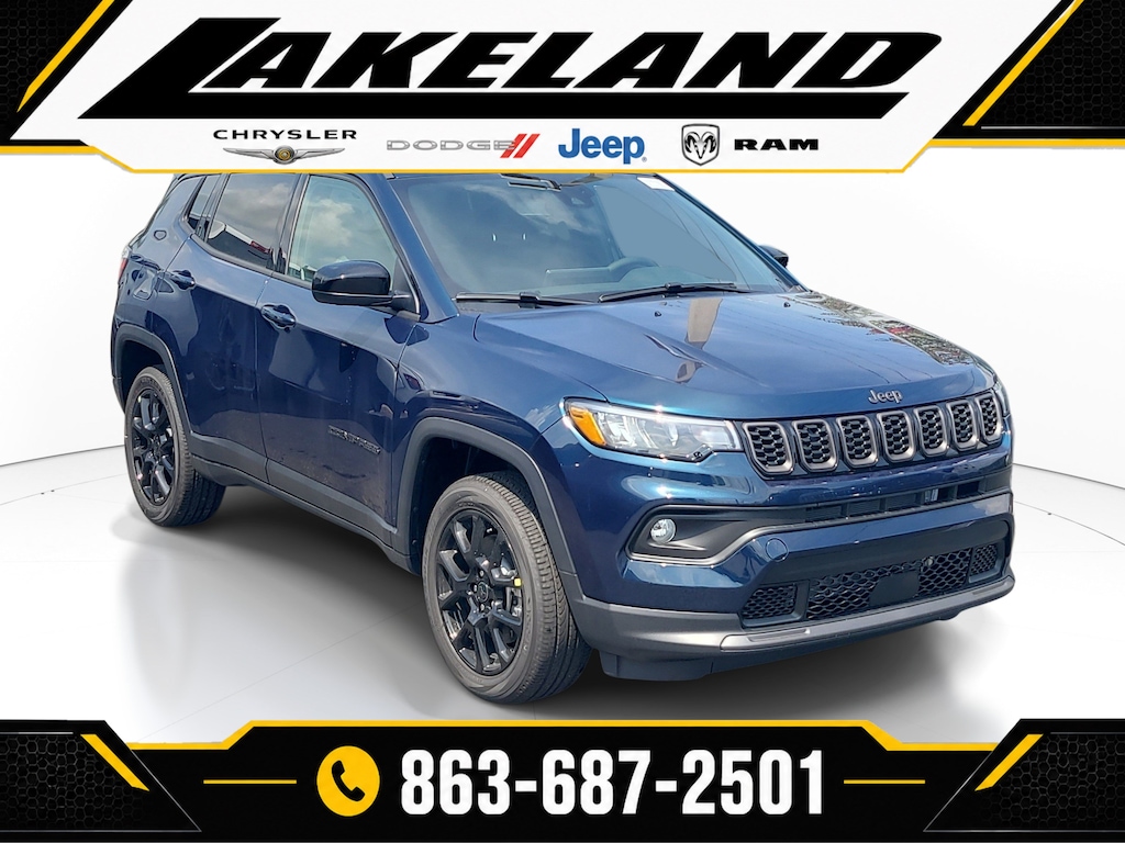 New 2026 Jeep Compass LATITUDE ALTITUDE 4X4 Sport Utility