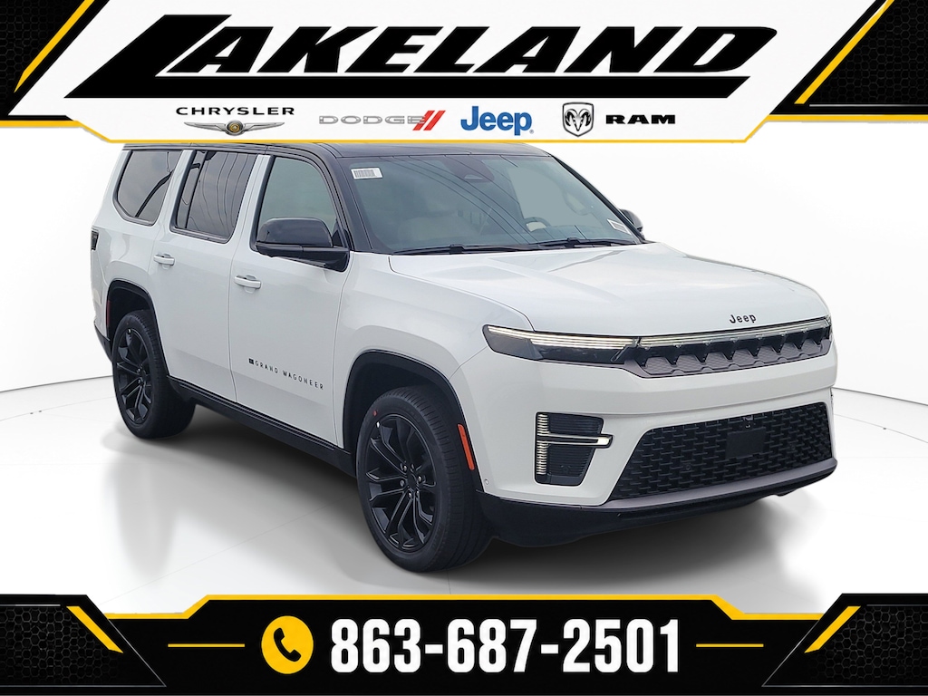 New 2026 Jeep Grand Wagoneer SUMMIT OBSIDIAN 4X4 Sport Utility