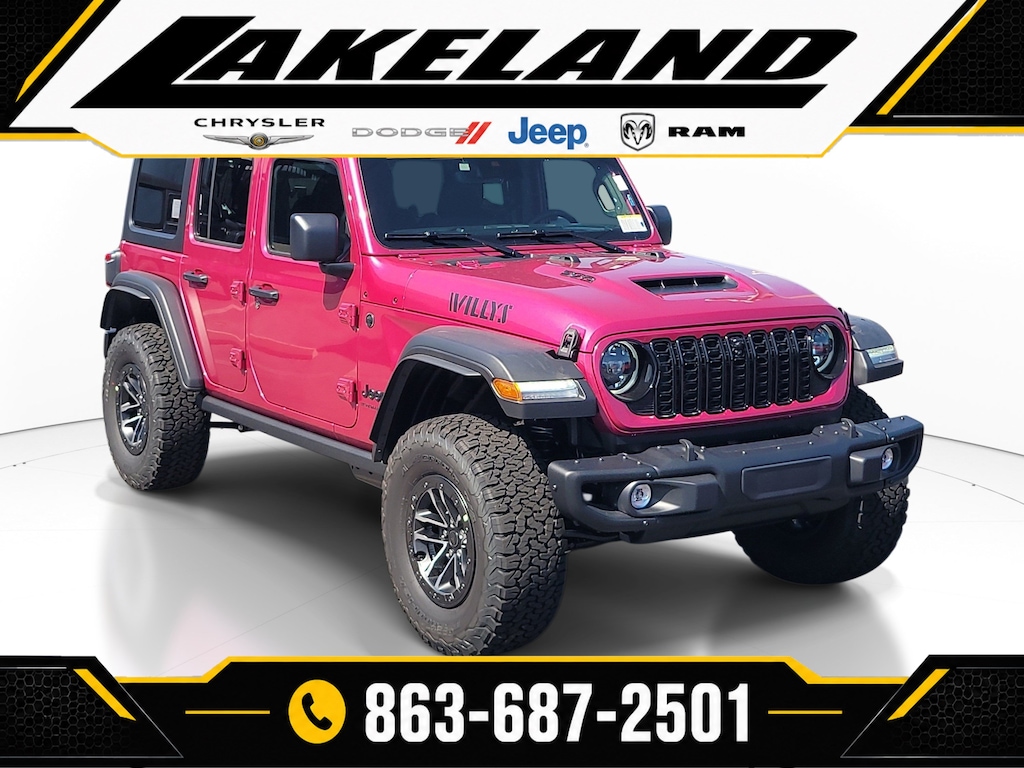 New 2026 Jeep Wrangler 4-DOOR WILLYS 392 Sport Utility