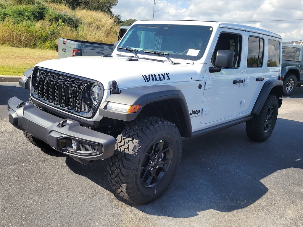 New 2026 Jeep Wrangler 4-DOOR WILLYS Sport Utility