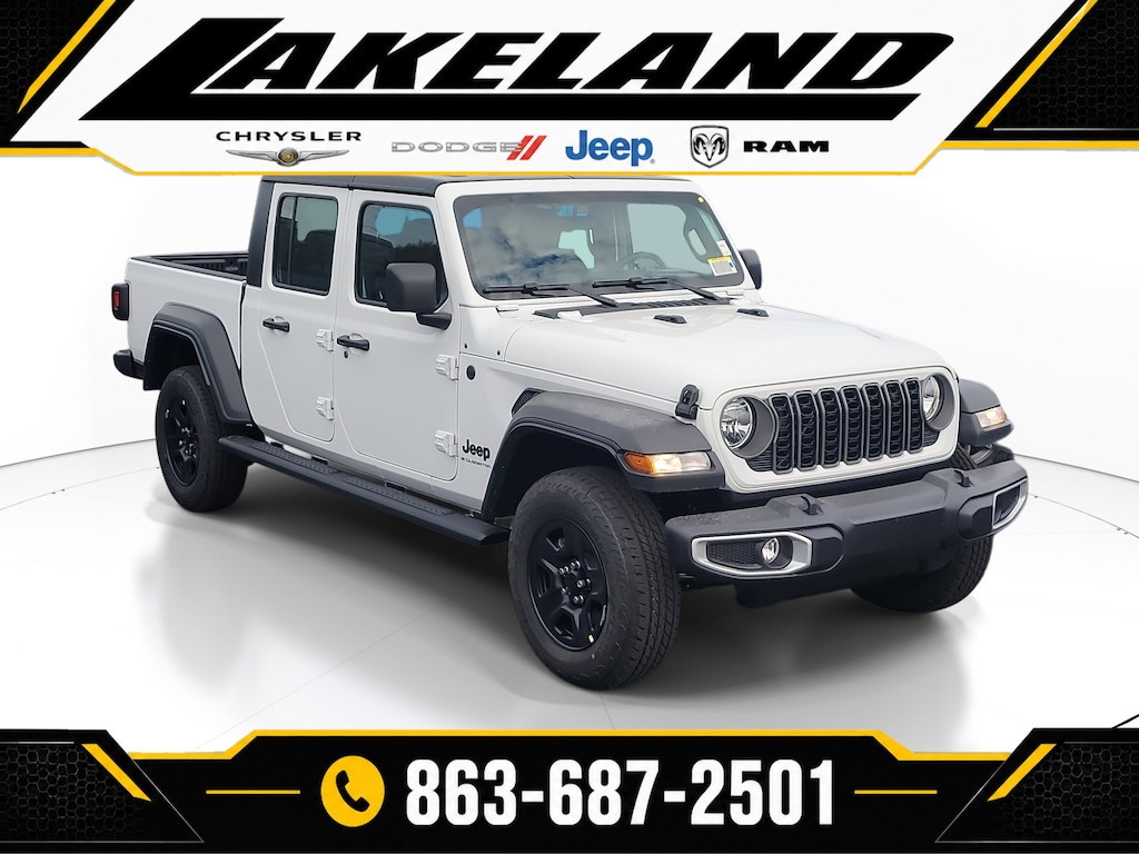 New 2026 Jeep Gladiator SPORT 4X4 Pickup