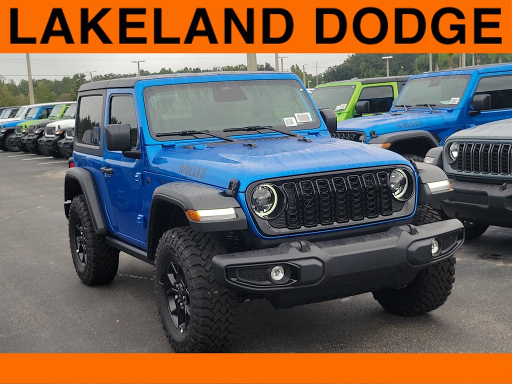 New 2026 Jeep Wrangler 2-DOOR WILLYS Sport Utility