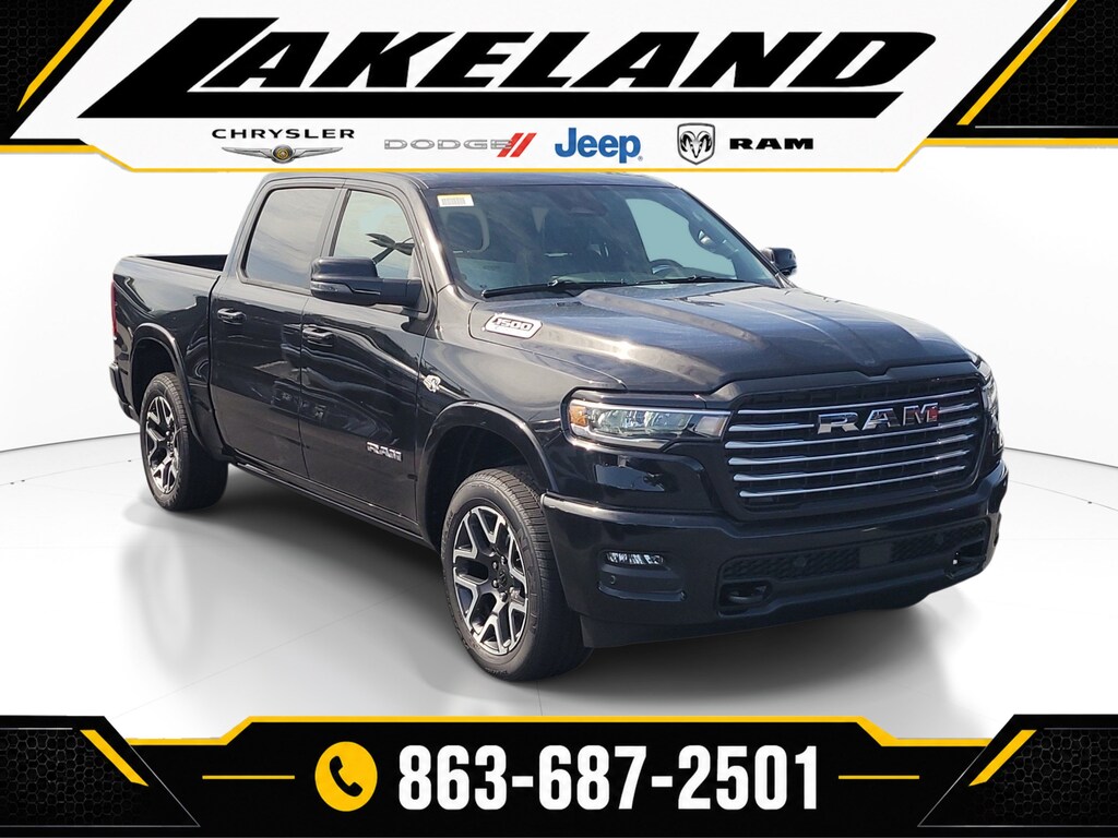 New 2026 Ram 1500 LARAMIE CREW CAB 4X4 5'7 BOX Pickup