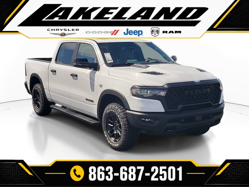 New 2026 Ram 1500 REBEL CREW CAB 4X4 5'7 BOX Pickup