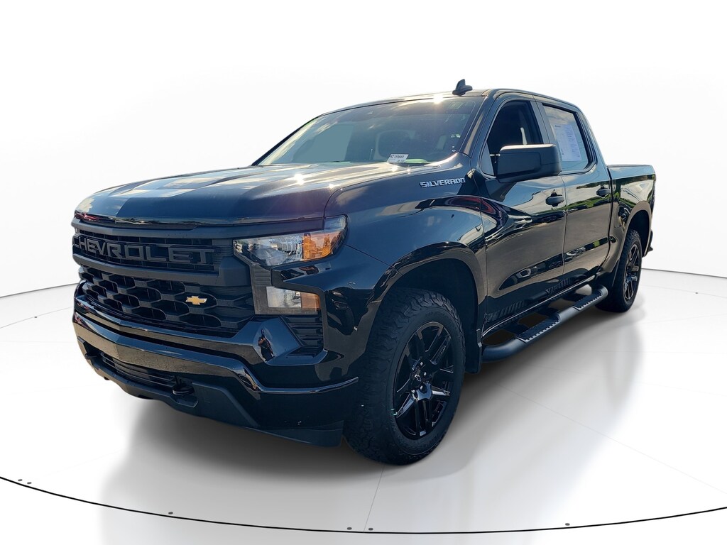Used 2024 Chevrolet Silverado 1500 Custom Truck Crew Cab